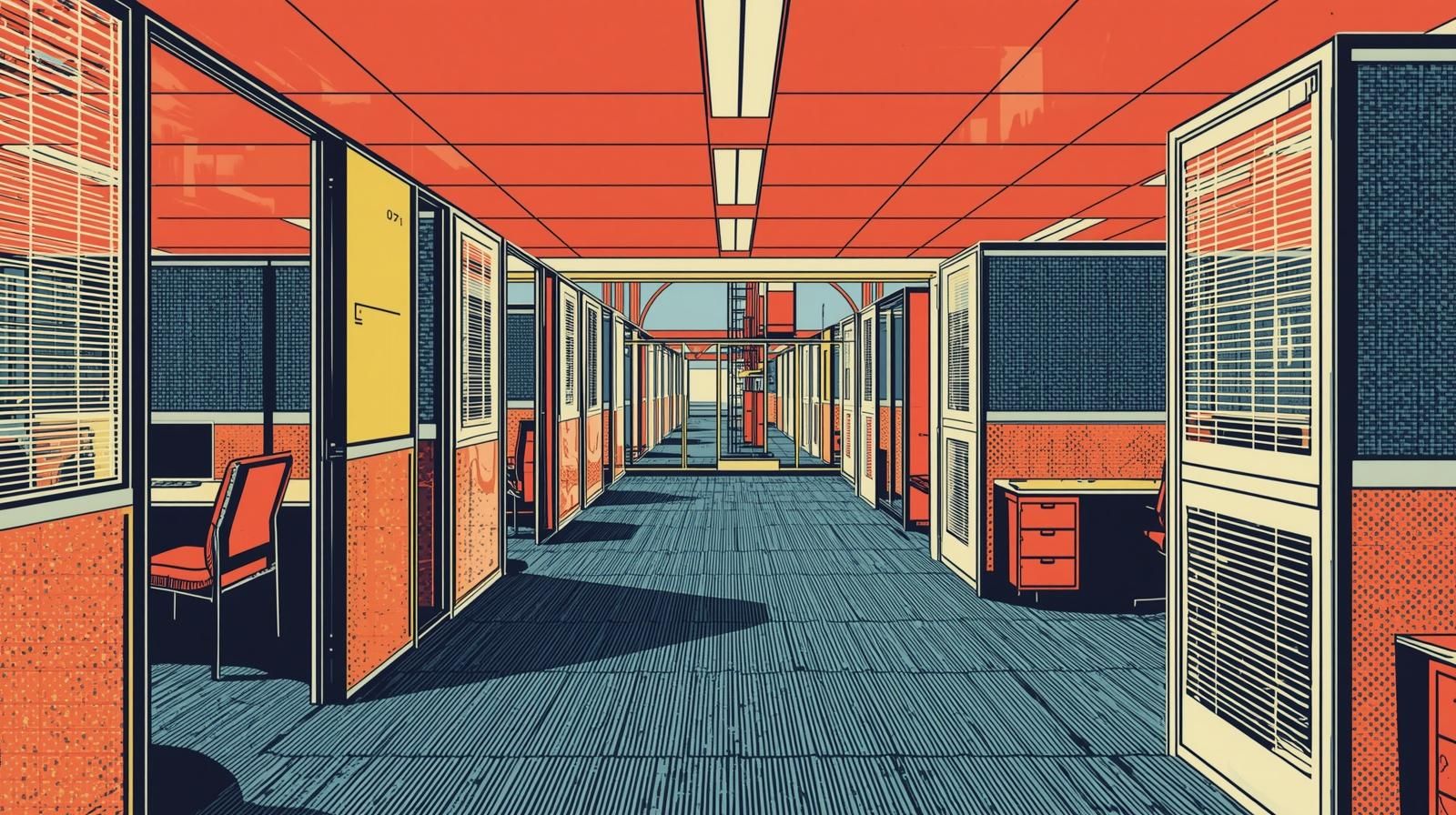 workplace allocate private offices: assign scarce enclosed space where it creates the most value